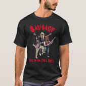 Sausage 2024 Tour T-Shirt (Vorderseite)