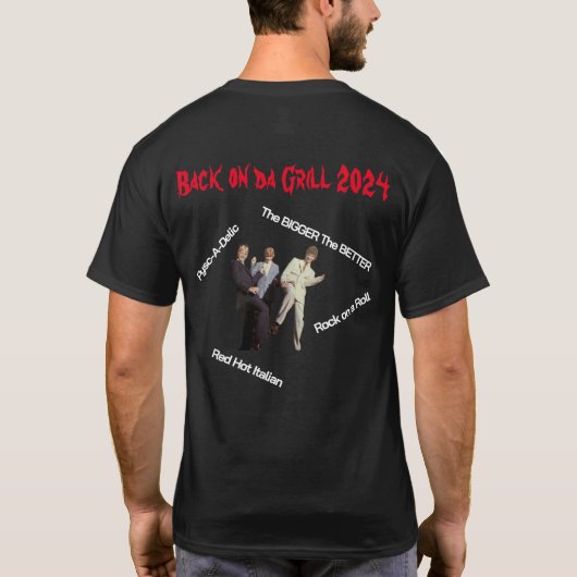 Sausage 2024 Tour T-Shirt (Rückseite)