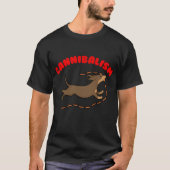 Sausage Dog Cannibal friend family T-Shirt (Vorderseite)