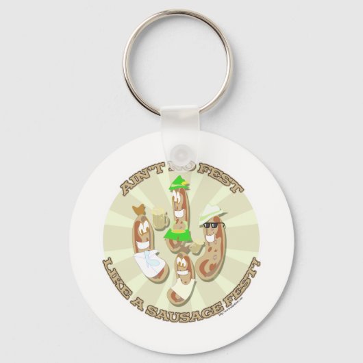 Sausage Fest! Schlüsselanhänger (Vorderseite)