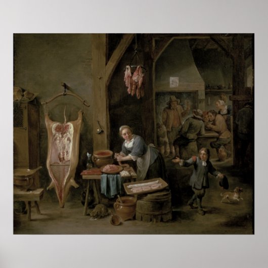 Sausage-making, 1651 poster (Vorne)