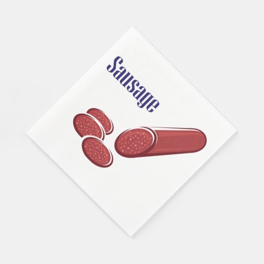 Sausage Napkins Serviette (Ecke)