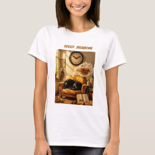 Sausage O’Clock Traumzeit – Surrealer Hundekunst T-Shirt