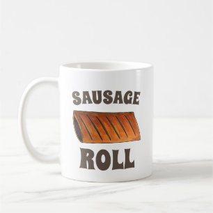 Sausage Roll British Food Savory Pastry Koch Café Kaffeetasse