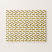 Sausage Roll Polka Dot Pattern Puzzle (Horizontal)