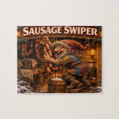 Sausage Swiper Yule Lad Rätsel Puzzle (Horizontal)
