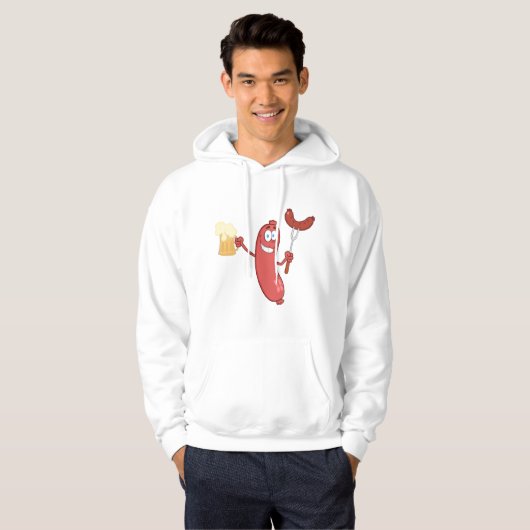 Sausages And Beer Hoodie (Vorne ganz)