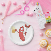 Sausages And Beer Pappteller (Party)