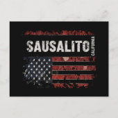 Sausalito California Postkarte (Vorderseite)