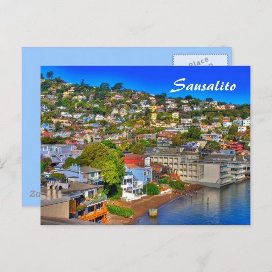 Sausalito Card Postkarte (Vorne/Hinten)