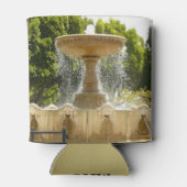 Sausalito Fountain California Travel Fotografy Dosenkühler (Rückseite)