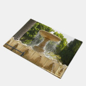 Sausalito Fountain California Travel Fotografy Fußmatte (Schrägansicht)