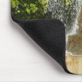 Sausalito Fountain California Travel Fotografy Mousepad (Ecke)