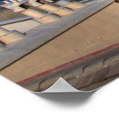 Sausalito Hillside Poster (Ecke)