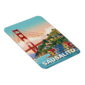 Sausalito Kalifornien Magnet (Rechte Seite)