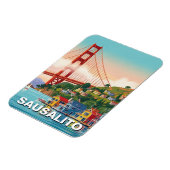 Sausalito Kalifornien Magnet (Linke Seite)