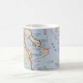 Sausalito Mill Valley Karte Kaffeetasse (Mittel)