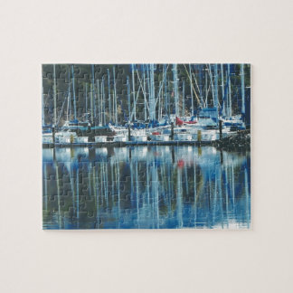 SAUSALITO SAILBOATS - UNTEN GOLDENGATE-BRIDGE PUZZLE