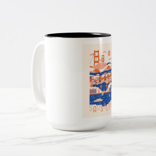 Sausalito Tasse (Vorderseite Links)