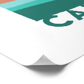 Sausalito Travel Poster (Ecke)