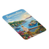 Sausalito USA Magnet (Rechte Seite)
