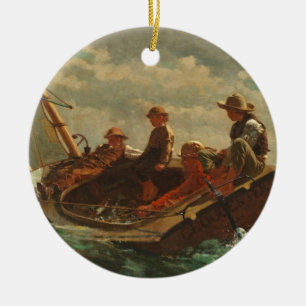 Sausen herauf (ein angemessener Wind) 1873-76 Keramikornament