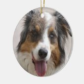 Saustralischer Hirtenhändler Keramik Ornament (Links)