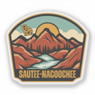 Sautee-Nacoochee, Georgia Aufkleber