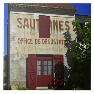 Sauternes Office de Degustation (Weinprobe) Fliese