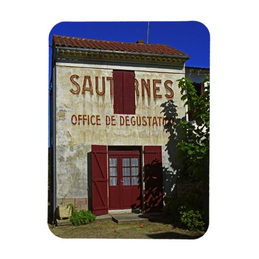 Sauternes Office de Degustation (Weinprobe) Magnet (Vertikal)