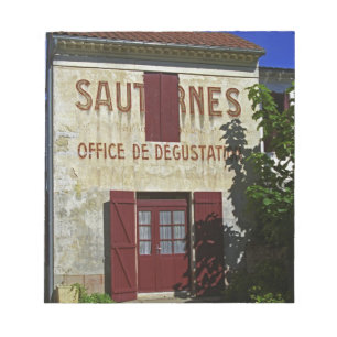 Sauternes Office de Degustation (Weinprobe Notizblock