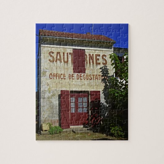 Sauternes Office de Degustation (Weinprobe) Puzzle (Vertikal)