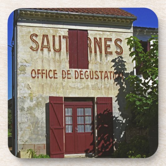 Sauternes Office de Degustation (Weinprobe) Untersetzer (Vorderseite)