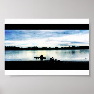Sauvie's Island in Twilight Poster