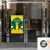 Sauvignon Blanc Wein Drinker Fensteraufkleber (Büro Tür)