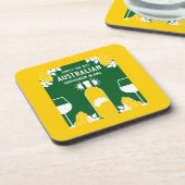 Sauvignon Blanc Wein Drinker Getränkeuntersetzer (Linke Seite)