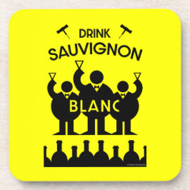 Sauvignon Blanc Wein Drinker Getränkeuntersetzer
