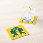 Sauvignon Blanc Wein Drinker Rechteckiger Pappuntersetzer (Vor Ort)