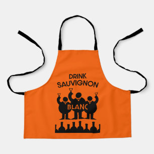 Sauvignon Blanc Wein Drinker Schürze