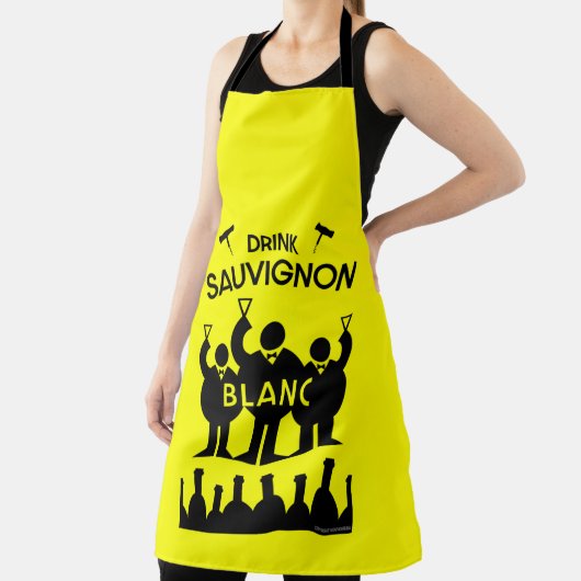 Sauvignon Blanc Wein Drinker Schürze (InSitu)