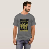 Sauvignon Blanc Wein Drinker T-Shirt (Vorne ganz)