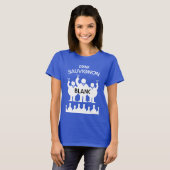 Sauvignon Blanc Wein Drinker T - Shirt (Vorne ganz)