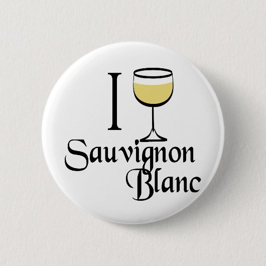 Sauvignon Blanc Weinkultur und Erde Button (Vorderseite)