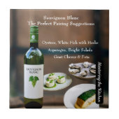 Sauvignon Blanc Wine Pairing Guide Fliese (Vorderseite)