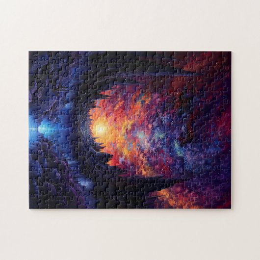 Savage Alien Planet, Hot Jupiter Inspiriert Puzzle (Horizontal)