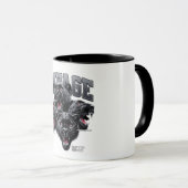Savage Gorilla Alpha Mindset Kaffeetasse (VorderseiteRechts)
