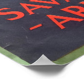 Savage Logo Nr. 61 Poster (Ecke)