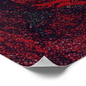 Savage Multi-Headed Demon Wolf Art Poster (Ecke)