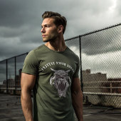 Savage Nie setzt T - Shirt - Wild-Skull-Alpha