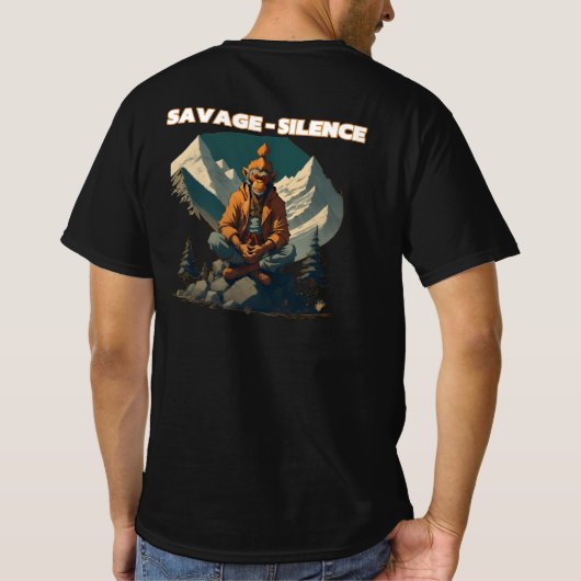 Savage Silence T-Shirt (Rückseite)